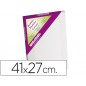 Bastidor liderpapel6p lienzo grapado trasero algodon 100% marco pawlonia 1,8x3,8 cm bordes madera 41x27 cm