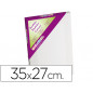 Bastidor liderpapel5f lienzo grapado trasero algodon 100% marco pawlonia 1,8x3,8 cm bordes madera 35x27 cm