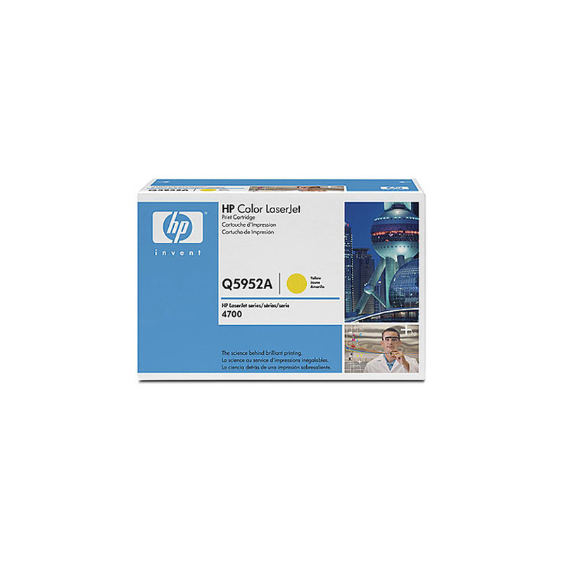 Toner hp laserjet color 4700 amarillo -11.000pag.- 52a