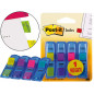 Banderitas señalizadoras post-it 3+1 gratis clipstrip