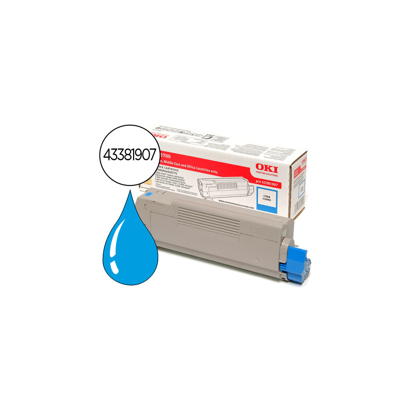 Toner oki c5600/5700 cian -2.000 pag-