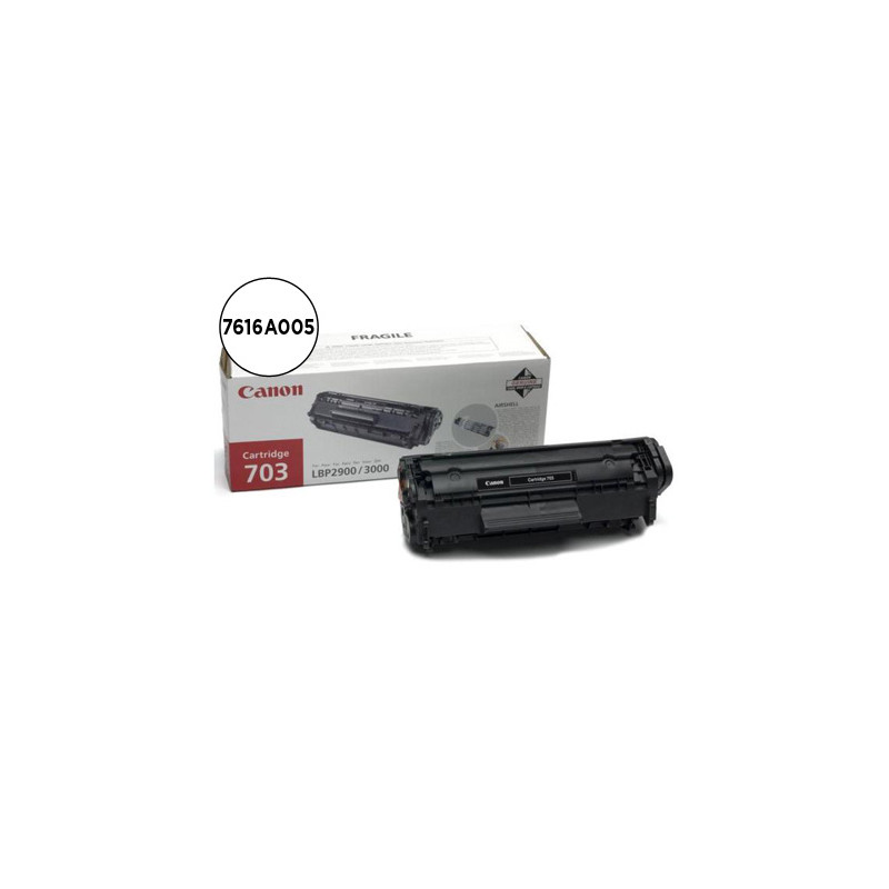 Toner canon lbp-2900/3000 negro cart-703