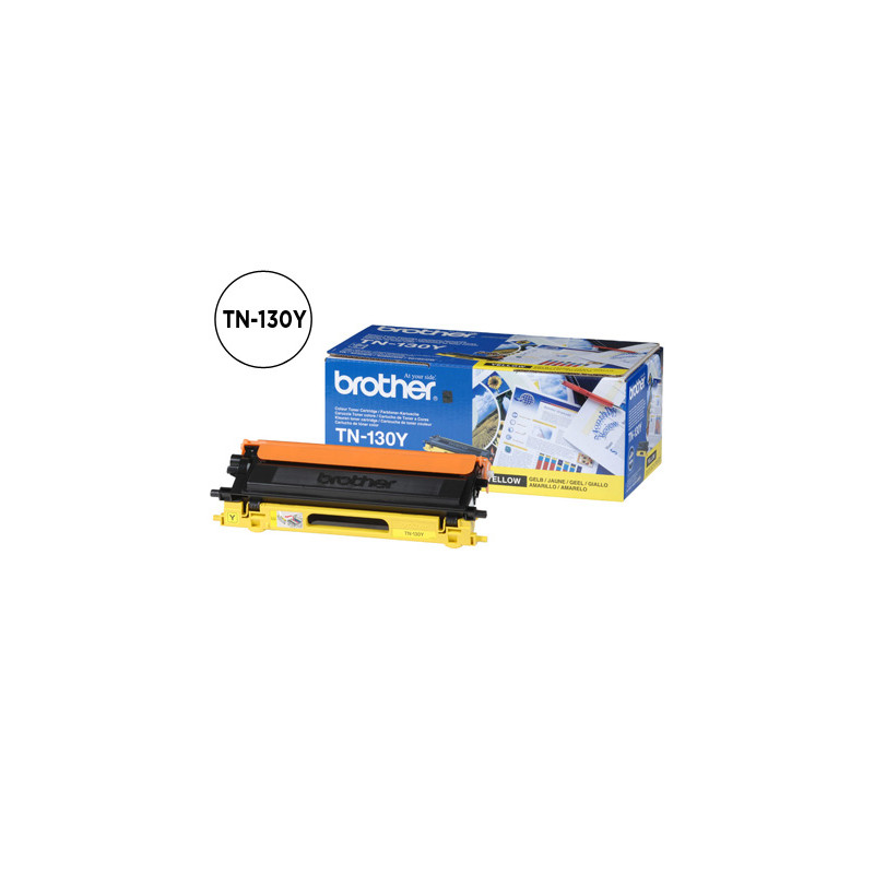Toner brother tn130y hl-4040cn/4050cdn/4070cdw dcp-9040/9045 mfc-9440/9840 amarillo -1.500@5%-