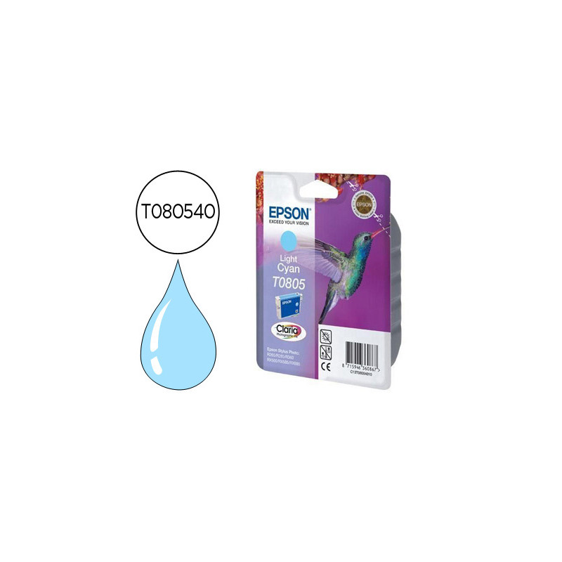 Ink-jet epson stylus photo r265/r360 rx560 cian claro