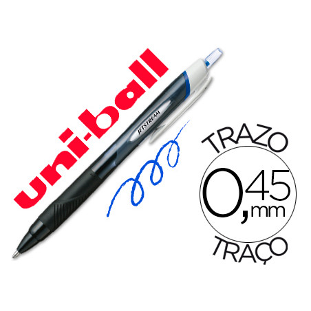 Boligrafo uni-ball jet stream sport sxn-150 tinta hibrida azul