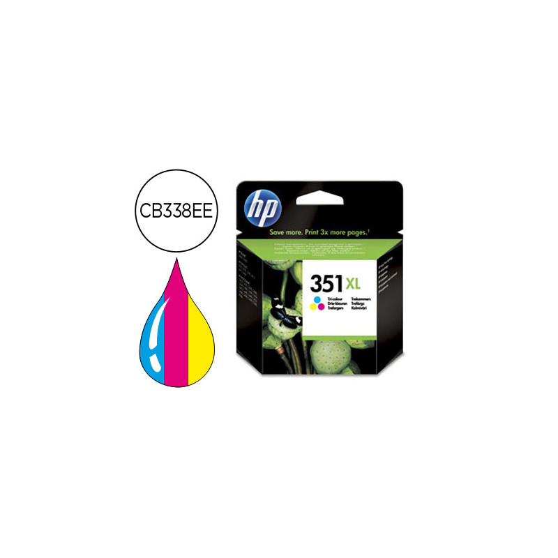 Ink-jet hp 351xl deskjet 4260/ d4200 series officejet j5780/5785 tricolor