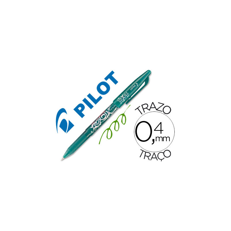 Boligrafo pilot frixion borrable verde