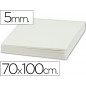 Carton pluma liderpapel blanco doble cara 70x100cm espesor 5mm