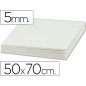 Carton pluma liderpapel blanco doble cara 50x70cm espesor 5mm