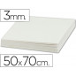 Carton pluma liderpapel blanco doble cara 50x70cm espesor 3mm