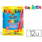 Rotulador carioca birello doble punta caja de 12 unidades colores surtidos
