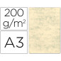 Cartulina marmoleada din a3 200 gr gris paquete de 100 hojas