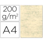 Cartulina marmoleada din a4 200 gr crema claro paquete de 100 hojas