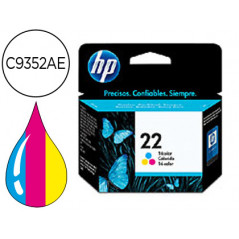 Ink-jet hp n.22 tricolor -5ml- dj 3920/3940/d2360/f380 psc 1410