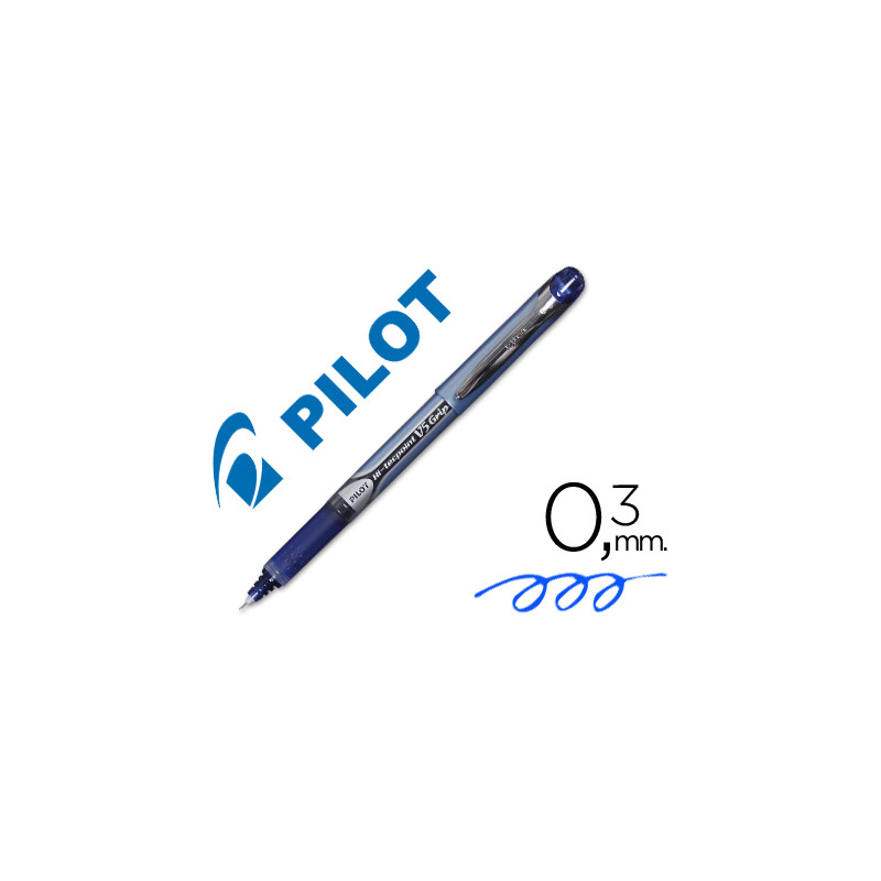 Rotulador pilot punta aguja v-5 grip azul 0.5 mm Rotulador pilot punta aguja v-5 grip azul 0.5 mm