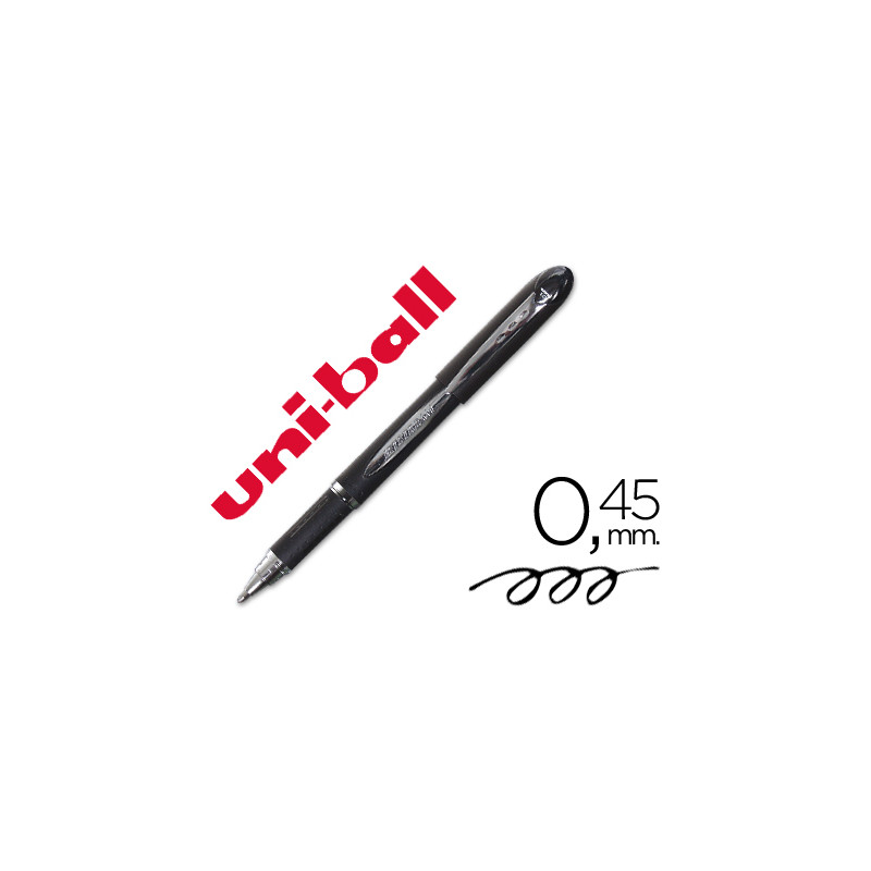 Rotulador uni-ball roller sx-210 tinta hibrida negro