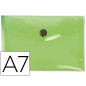 Carpeta liderpapel dossier broche 44223 polipropileno din a7 verde translucido