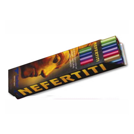 Papel kraft nefertitis 1x3 mt expositor 24 rollos colores surtidos