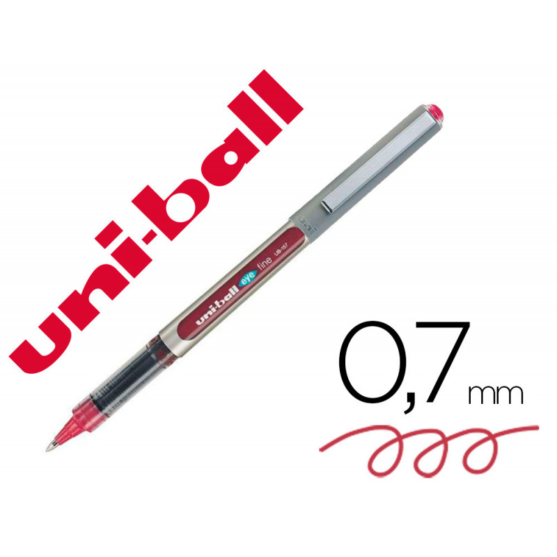 Rotulador uni-ball roller ub-157 vino 0,7 mm unidad