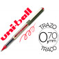 Rotulador uni-ball roller ub-157e rojo 0,7 mm unidad