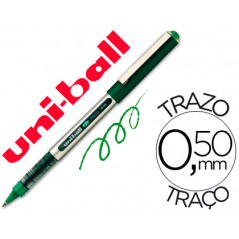 Rotulador uni-ball roller ub-150 micro eye verde 0,5 mm -unidad