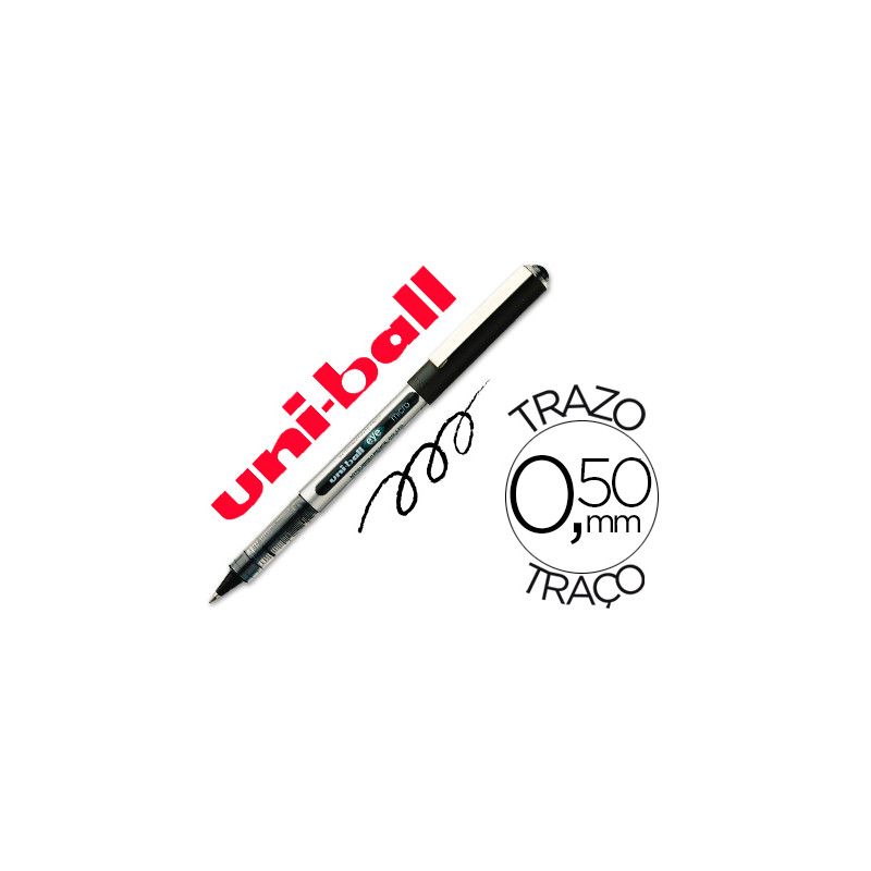 Rotulador uni-ball roller ub-150e micro eye negro 0,5 mmunidad