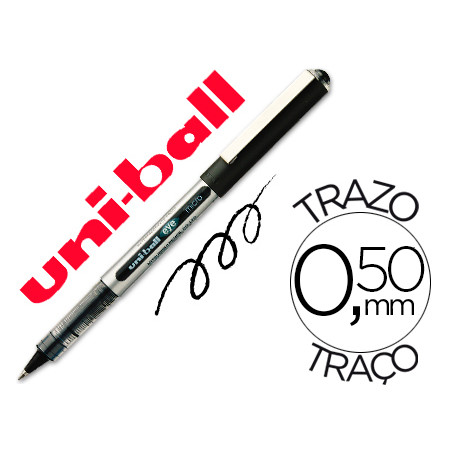 Rotulador uni-ball roller ub-150 micro eye negro 0,5 mm -unidad