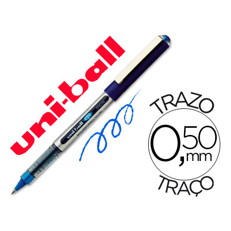 Rotulador uni-ball roller ub-150 micro eye azul 0.5 mm -unidad