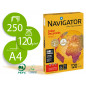 Papel fotocopiadora navigator din a4 120 gramos paquete de 250 hojas