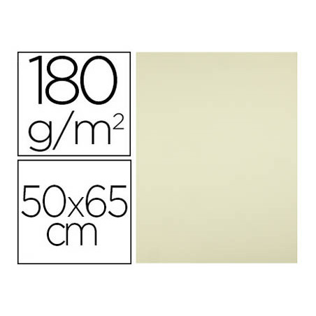 Cartulina liderpapel 50x65 cm 180g/m2 amarillo