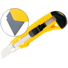 Cuter q-connect 68bc con protector metalico de cuchilla ancha