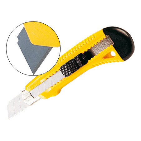 Cuter q-connect 68bc con protector metalico de cuchilla ancha