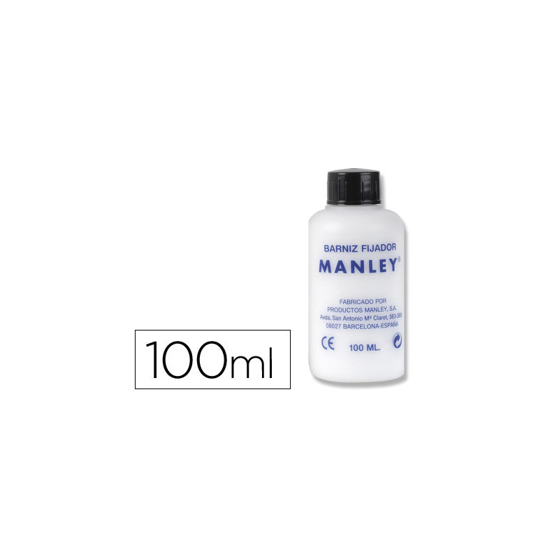 Barniz fijativo manley acabado brillante bote de 100 ml