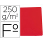 Subcarpeta cartulina gio simple intenso folio rojo 250g/m2