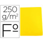 Subcarpeta cartulina gio simple intenso folio amarillo 230g/m2