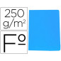 Subcarpeta cartulina gio simple intenso folio azul 230g/m2