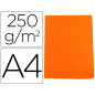 Subcarpeta cartulina gio simple intenso din a4 naranja 250g/m2