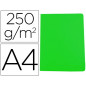 Subcarpeta cartulina gio simple intenso din a4 verde 230g/m2