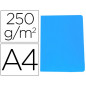 Subcarpeta cartulina gio simple intenso din a4 azul 230g/m2