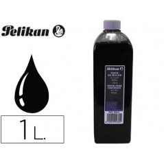 Tinta tampon pelikan negra frasco de 1 litro