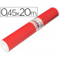 Rollo adhesivo aironfix unicolor rojo mate claro 67151 rollo de 20 mt