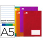 Libreta liderpapel smart a5 32 hojas 60g/m2 horizontal con margen