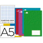 Libreta liderpapel smart a5 32 hojas 60gr cuadro 4mm con margen