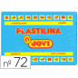 Plastilina jovi 72 azul claro unidad tamaño grande