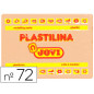 Plastilina jovi 72 carne unidad tamaño grande