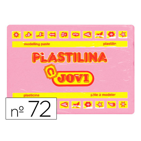 Plastilina jovi 72 rosa unidad tamaño grande