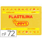 Plastilina jovi 72 amarillo oscuro unidad tamaño grande