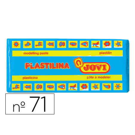 Plastilina jovi 71 azul claro -unidad -tamaño mediano