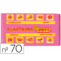Plastilina jovi 70 rosa unidad tamaño pequeño