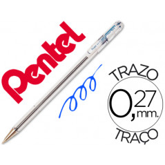 Boligrafo pentel bk-77 c azul